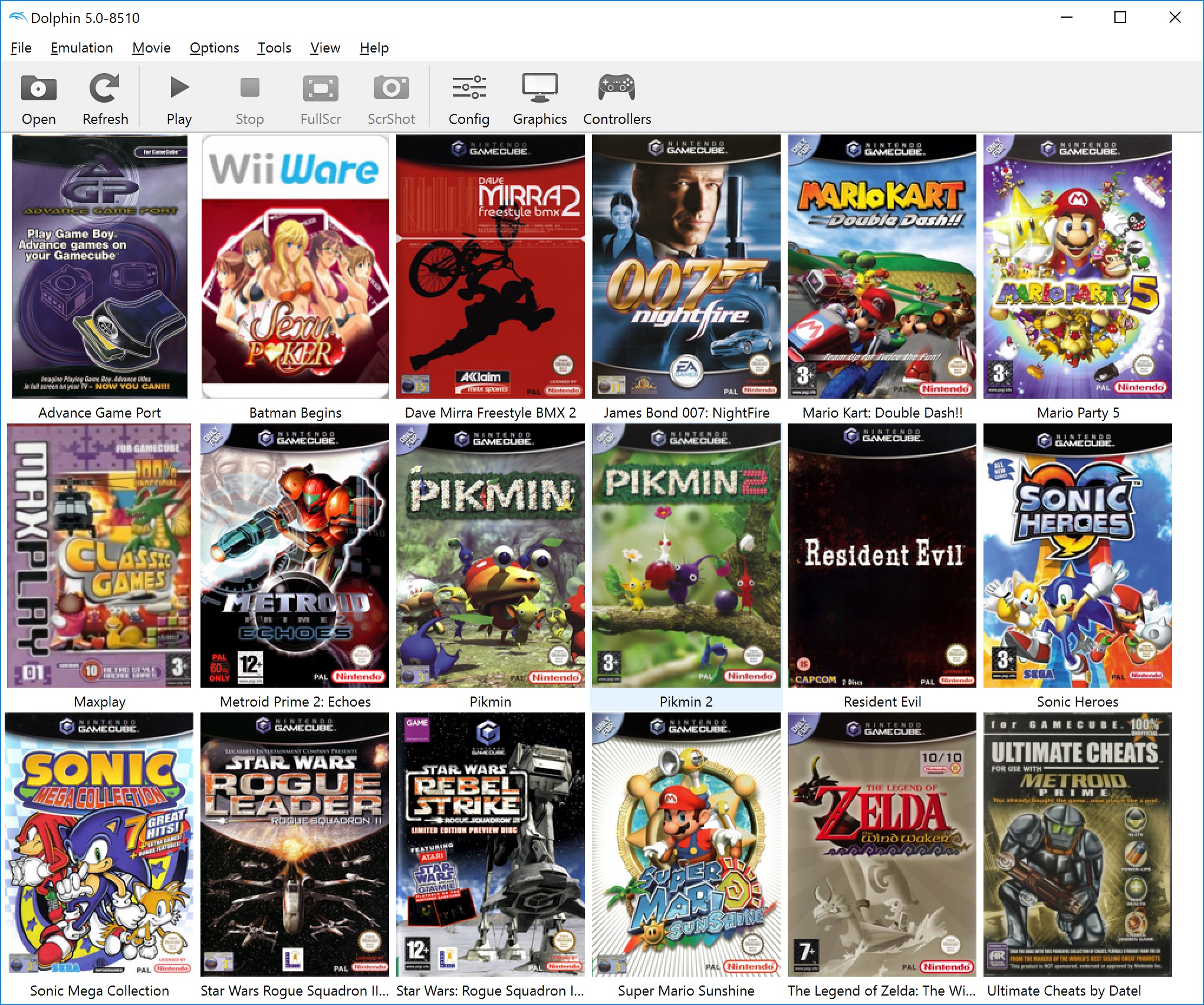 where does dolphin emulator save games
