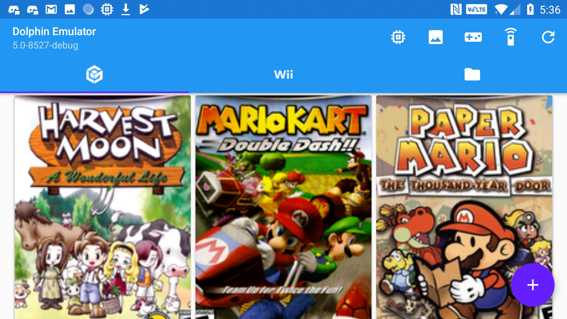 nintendo wii android